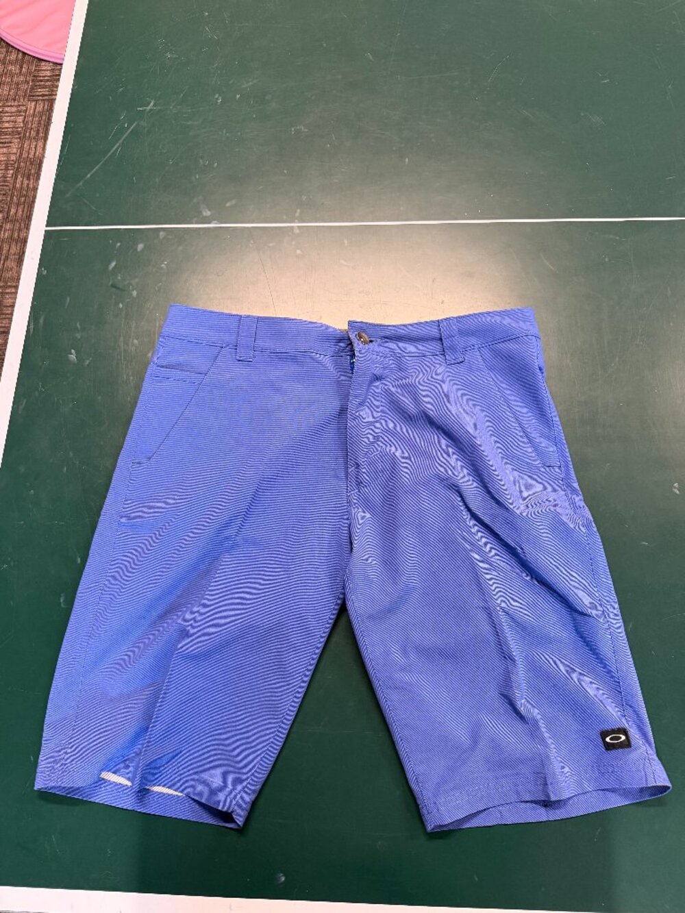 Oakley Men’s Blue Stretch Performance Golf Shorts Size 34